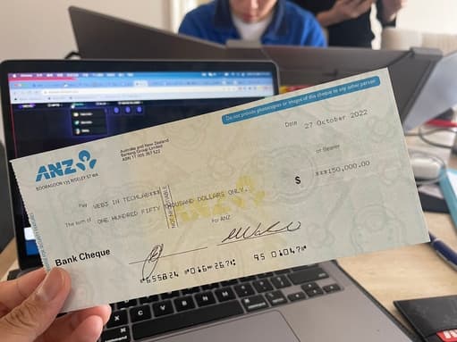 Web3in Tech Lab milestone: First angel investment 250K AUD